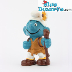 20041: Puffo escursionista - marrón - Schleich - 5,5cm