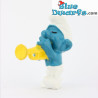 20047: Trompetter Smurf - lichter geel - Schleich - 5,5cm