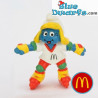 Pitufina con patines en línea - Mc Donalds - Happy Meal - 1998 - Schleich - 5,5cm