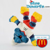 Pitufina con patines en línea - Mc Donalds - Happy Meal - 1998 - Schleich - 5,5cm