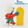Puffo con skateboard 2 (Mc Donalds 1998) - Schleich - 5,5cm