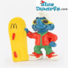 Skateboard Schlumpf, stehend (Mc Donalds 1998) - Schleich - 5,5cm