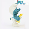 20038: Sänger Schlumpf mit Musikblatt - gelb - Schleich - 5,5cm