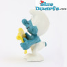 20038: Puffo con Spartito - giallo - Schleich - 5,5cm