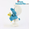 20038: Chanteur Schtroump - sans texte - Schleich - 5,5cm