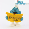 20038: Puffo con Spartito - arancione - Schleich - 5,5cm