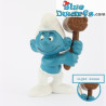 20039: Schtroumpf au maillet (Hammer: marron clair) - Schleich - 5,5cm