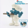 20042: Pitufo chef ( cuchara: gris) - Schleich - 5,5cm