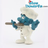 20042: Puffo cuoco (cucchiaio: grigio) - Schleich - 5,5cm