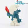20044: Pitufo enamorado con flores - Schleich - 5,5cm