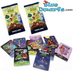 6 Angry Birds Trading cards...