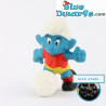20035: Puffo Calciatore - con punti metallici - Schleich - 5,5cm