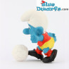 20035: Voetballer Smurf  - met noppen - Schleich - 5,5cm