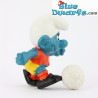 20035: Footballeur Schtroumpf - sans agrafes - Schleich - 5,5cm