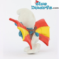 20036: Drakenvlieger Smurf  - bruine gordel - Schleich - 5,5cm
