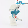 20037: Pitufo doctor - lineas de termómetro azul - Schleich - 5,5cm