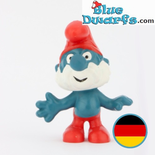 20001: Papa Smurf  - W. Germany -  - Schleich - 5,5cm