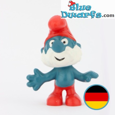 20001: Grande puffo  - W. Germany -  - Schleich - 5,5cm