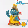 20046: Keizer Smurf - Gele onderkant - Schleich - 5,5cm