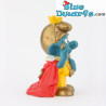 20046: Puffo imperatore - Materiale giallo - Schleich - 5,5cm