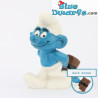 20096: Sledgehammer Smurf  - hammer dark brown - Schleich - 5,5cm
