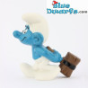 20096: Gros maillet Schtroumpf  - brun foncé - Schleich - 5,5cm