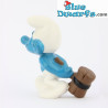 20096: Hinterlistiger Schlumpf - Hammer dunkelbraun -  - Schleich - 5,5cm