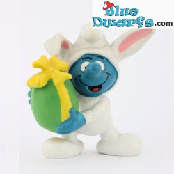 20496: Easter bunny smurf with egg - Schleich - 5,5cm