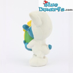 20496: Easter bunny smurf with egg - Schleich - 5,5cm