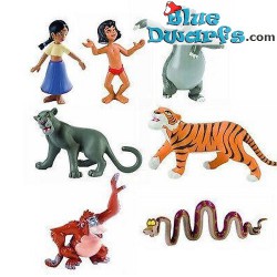 Disney Jungle Book 6 peluche peluche - Baloo Bagheera Roi Louie Shere Khan  (Roi Louie) : : Jeux et Jouets