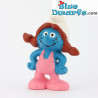 20404: Sassette Smurfling  - dark red hair -  (Matte paint version) - Schleich - 5,5cm