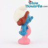 20404: Pitufina Sassette  - rojo -  (pintura mate) - Schleich - 5,5cm