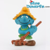 20138: Puffo contadino - arancione - Schleich - 5,5cm