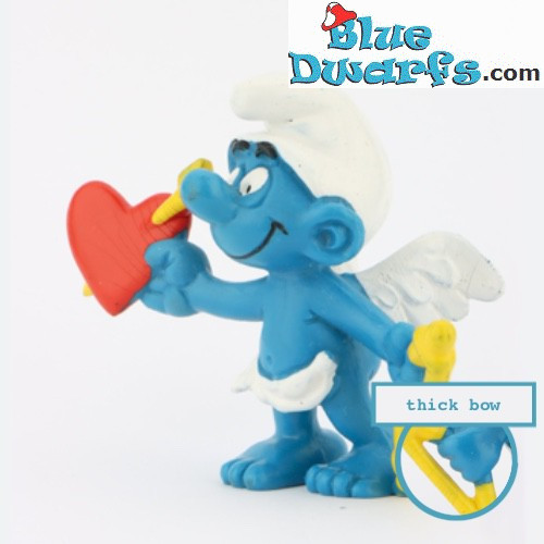 20128: Pitufo cupido  - arco y flecha: ancho - Schleich - 5,5cm