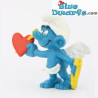 20128: Love Smurf with bow and arrow - THICK bow - Schleich - 5,5cm