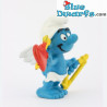 20128: Liefdes-smurf met pijl en boog  - Dikke boog - Schleich - 5,5cm
