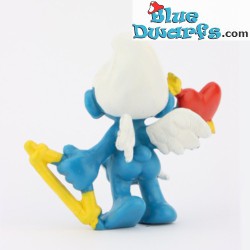 20128: Love Smurf with bow and arrow - THICK bow - Schleich - 5,5cm
