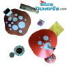 Smurfs Cardboard village - DIY  Kit - 1984 - 60 x 40 cm