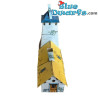 Smurf cardboard cut out Gargamel castle 1984 DIY (60 x 40 cm)