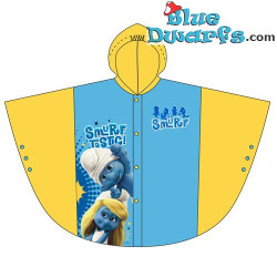 Kinder Rainponcho PVC Child 'Schlumpf'