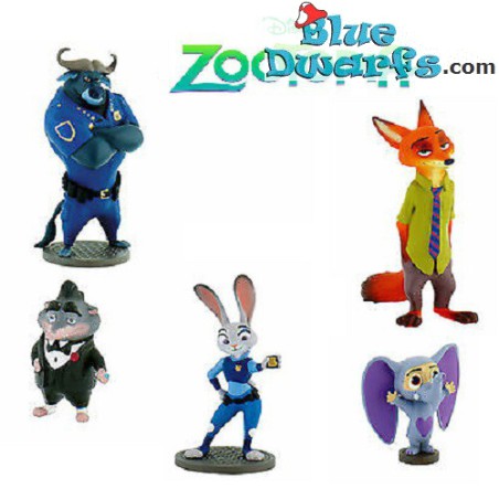 Kit de jeu Zootopia/ Zoomania Disney Bullyland