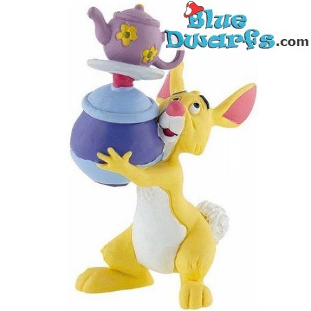 Winnie the Pooh - Disney Figurine - Rabbit with teapot - 7cm