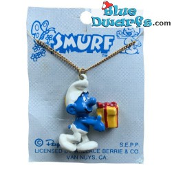 necklace 1981 -2- Jokey smurf