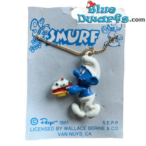 necklace 1981 -5- Greedy smurf