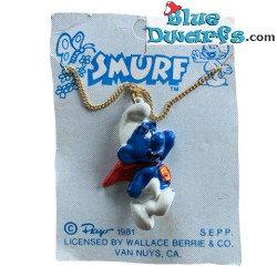 necklace 1981 -6- Super smurf