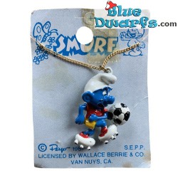 necklace 1981 -9- Soccer smurf