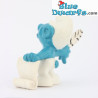 20022: Poet Smurf  - PORTUGAL -  (black feather) - Schleich - 5,5cm
