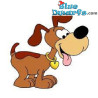 20405: Puppy (le chien des Schtroumpfs)  - brun - Schleich - 5,5cm