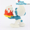 20100: Schtroumpf avec gâteau – Schleich ou Bully – 5,5 cm