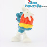 20100: Smurf met  taart - Schleich of Bully - 5,5 cm